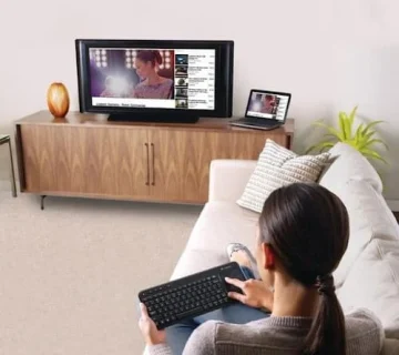 وصل کردن لپ تاپ به تلویزیون