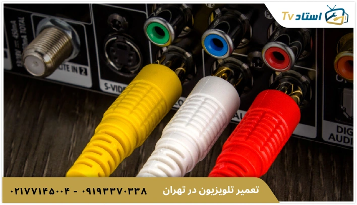 مشکل در کابل‌های صوتی یکی از دلایل قطع شدن صدای تلویزیون پاناسونیک است