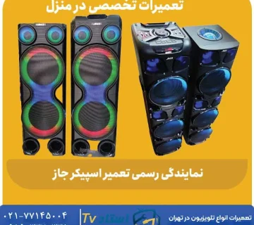 نمایندگی رسمی تعمیر اسپیکر جاز