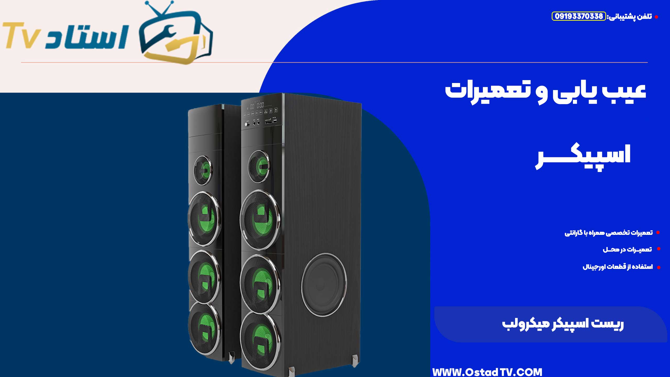 ریست اسپیکر میکرولب