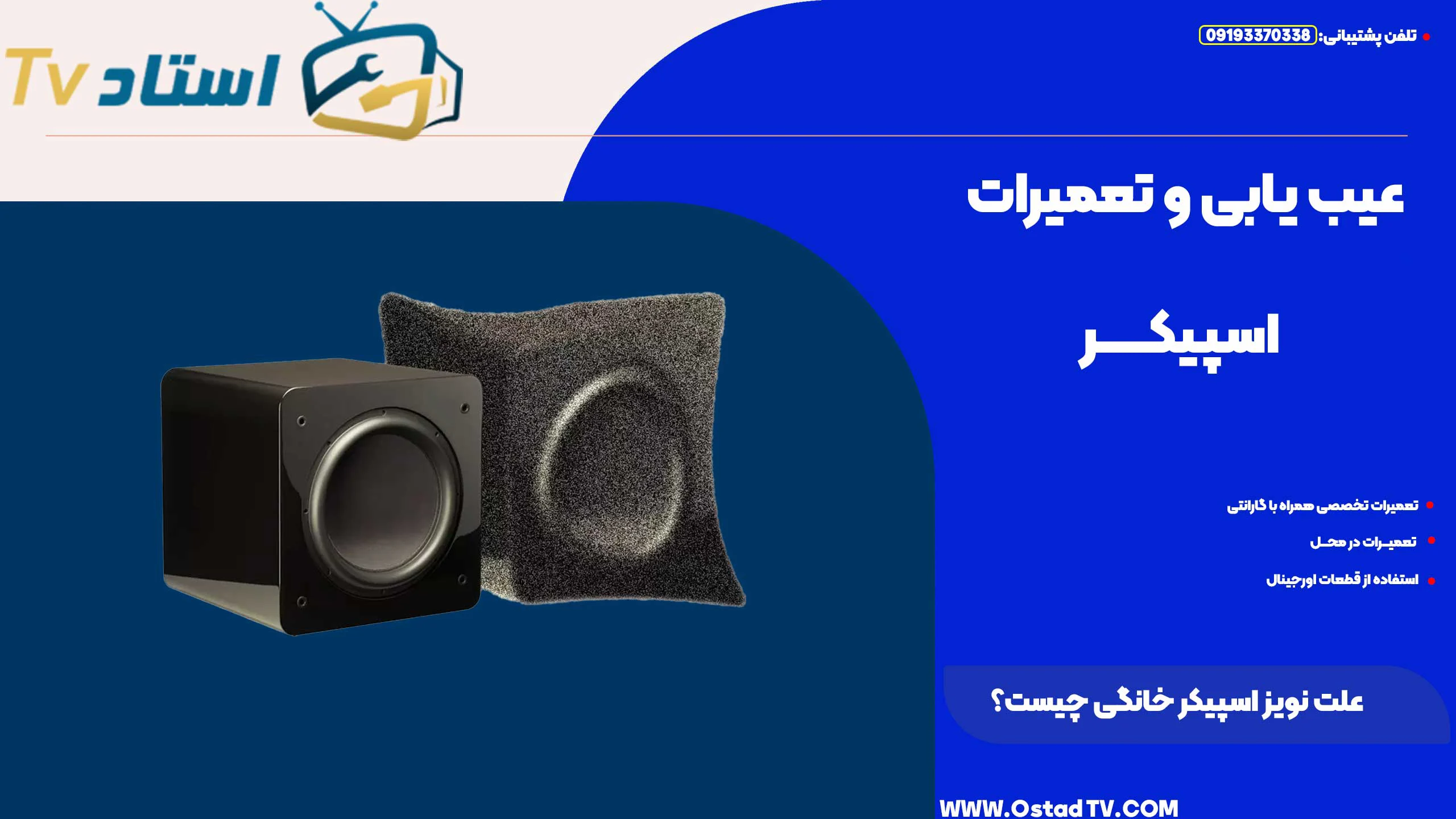 علت نویز اسپیکر خانگی چیست؟